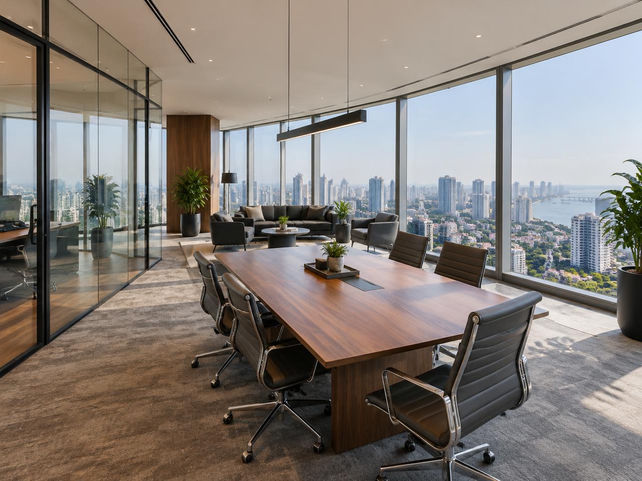 Illustrative commercial setting for Commercial office spaces